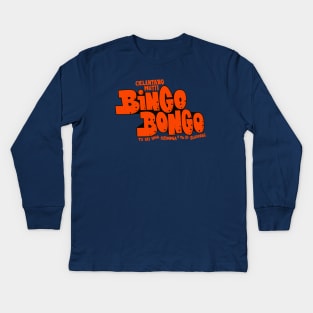 Adriano Celentano - Bingo Bongo - Ornella Mutti Kids Long Sleeve T-Shirt